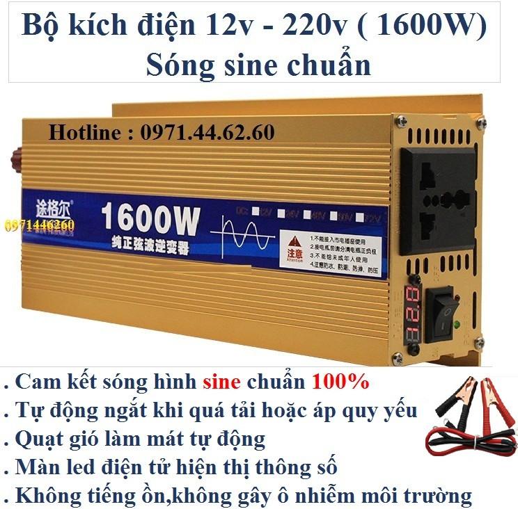 Bộ kích sine chuẩn công suất 1600w