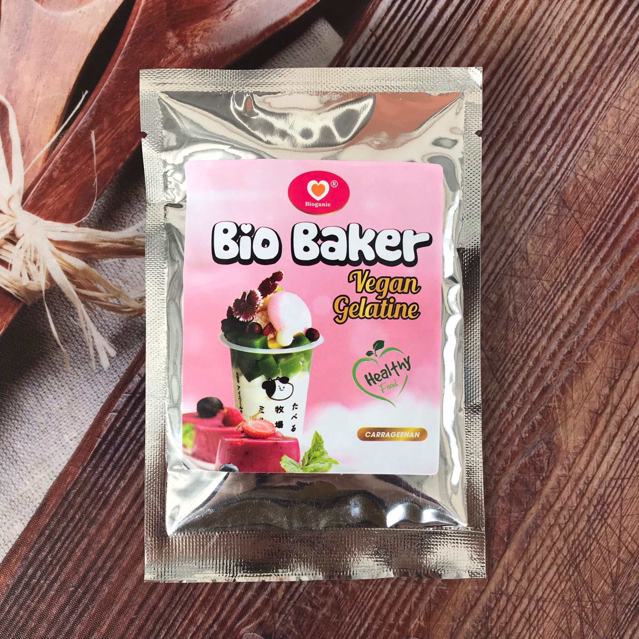 Bột Vegan Gelatine (Gelatine chay) Bio Baker