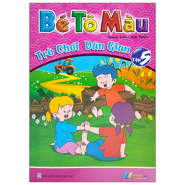 Fahasa - bé tô màu trò chơi dân gian - tập 5