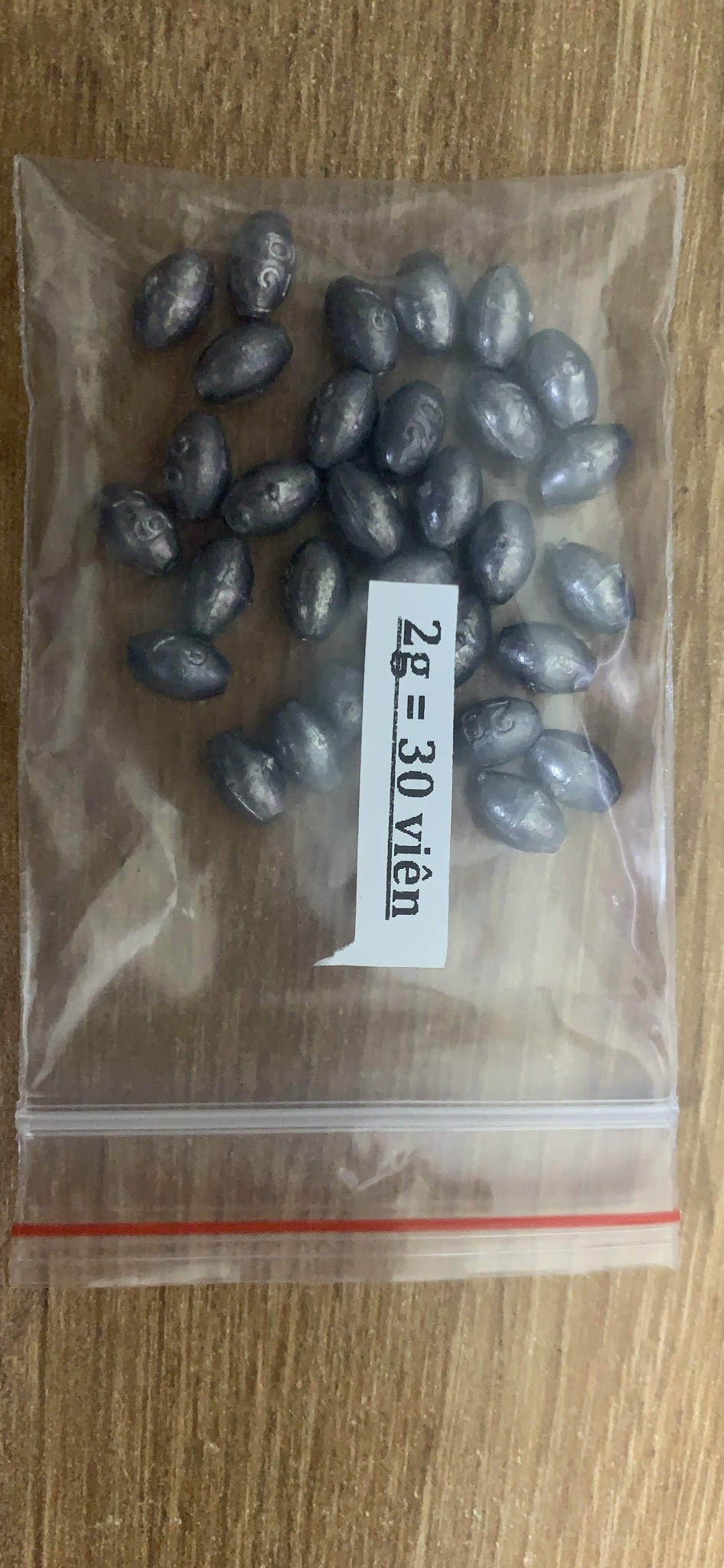 CHÌ CÂU CÁ XUYÊN TÂM ( 2gr đến 50gr )