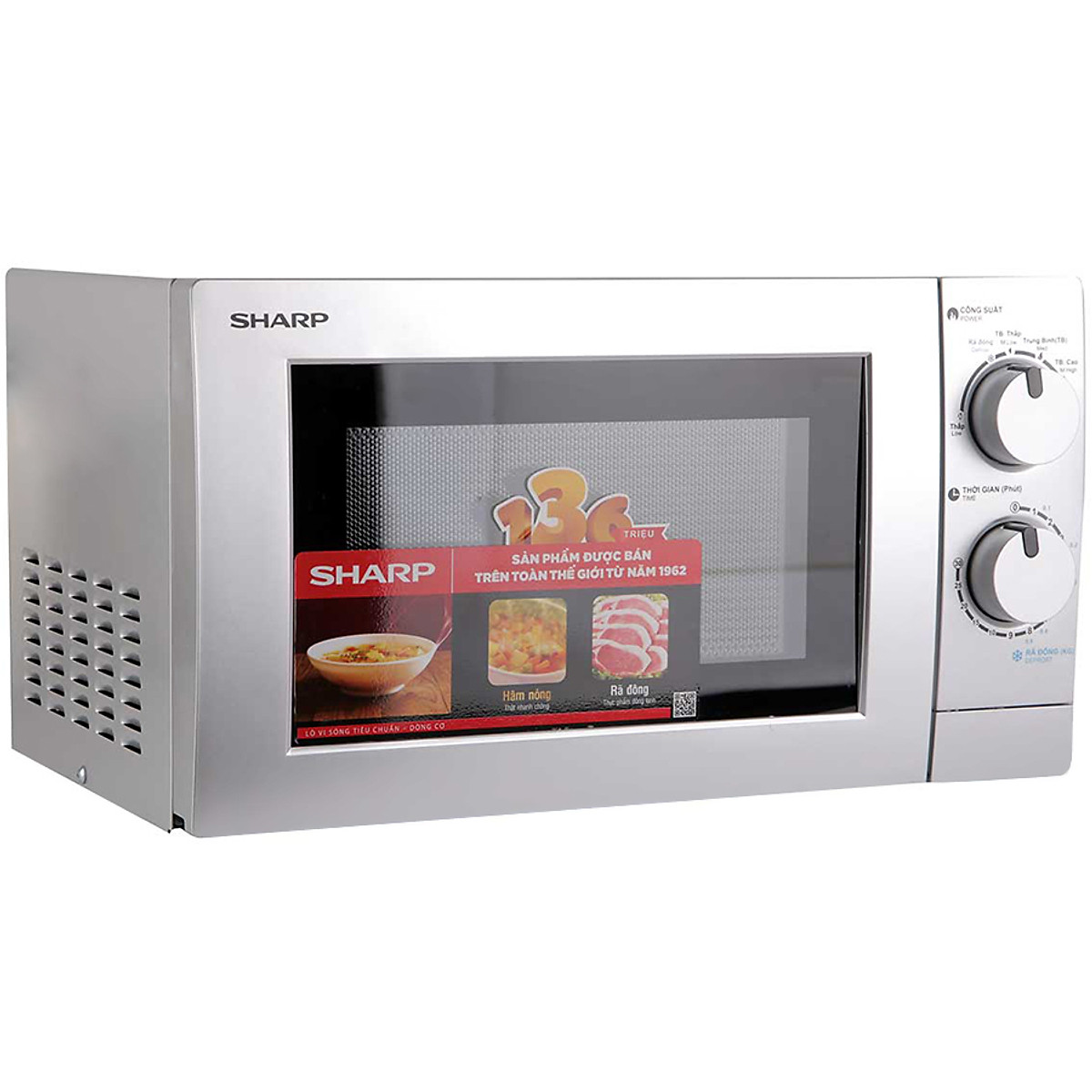 [GIAO TẠI HCM] - Lò Vi Sóng Sharp R-207VN-SL (20L)