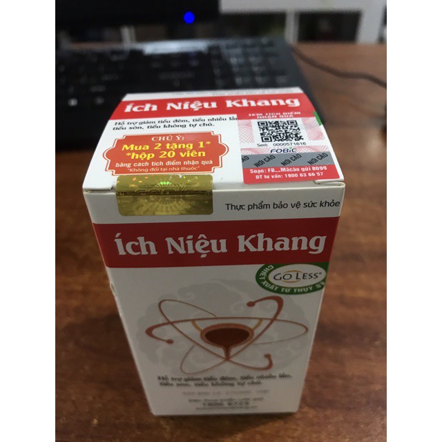 [Giá gốc ] Ích niệu khang lọ 80 viên