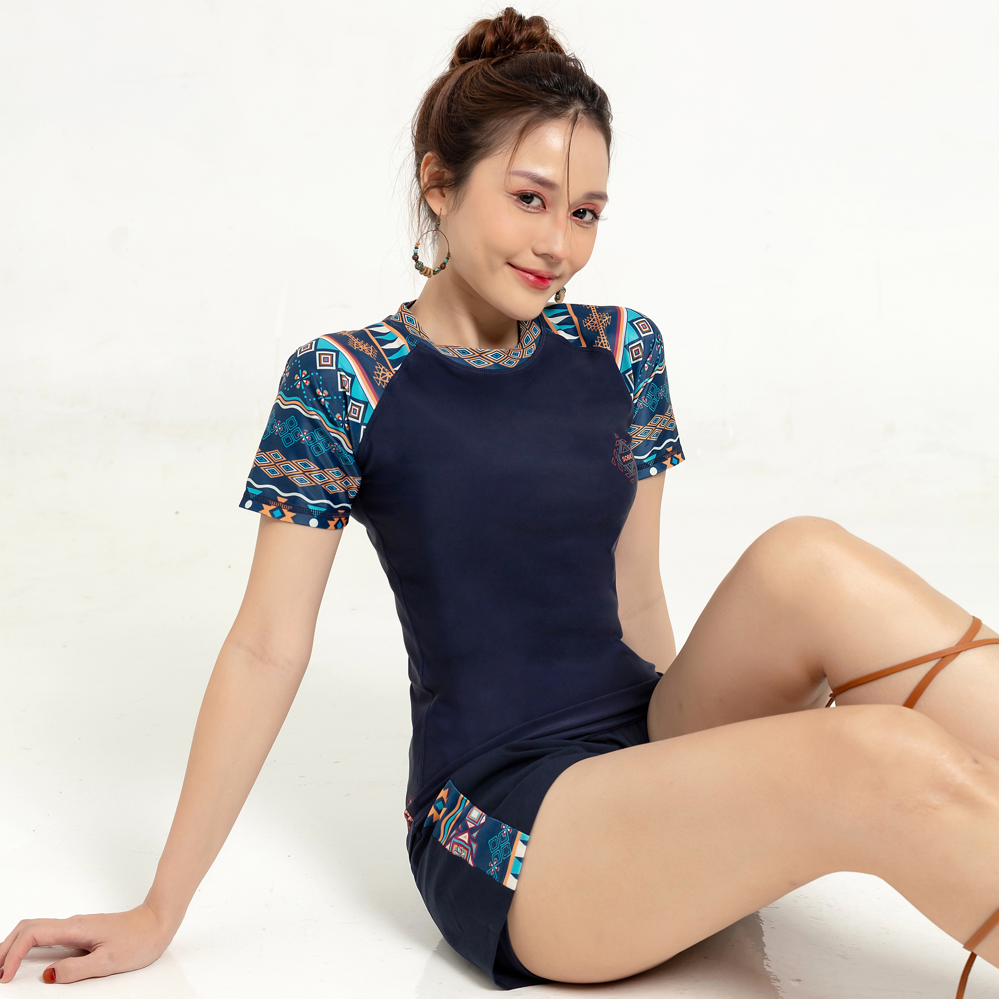 Áo Bơi Nữ Tay Ngắn Sai Peng Sobie