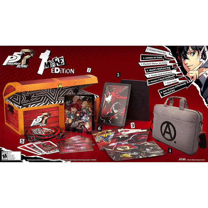 Bộ game persona 5 royal steelbook 1 more edition - ps5 hệ us