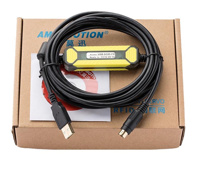 cáp lập trình USB-SC09-FX cho plc mitsubishi fx
