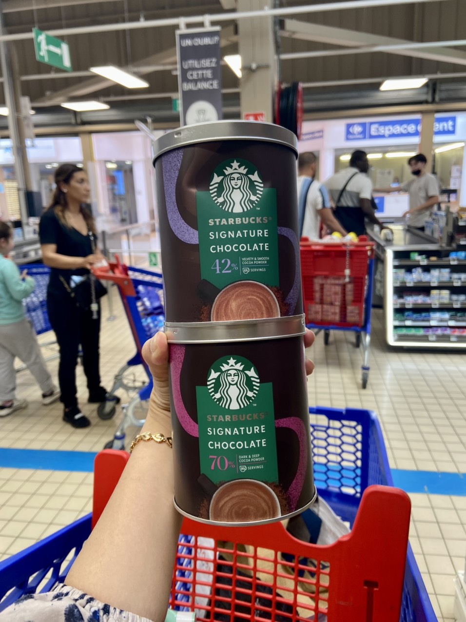 BỘT CACAO CHOCOLATE STARBUCKS 42% CACAO & 70% CACAO
