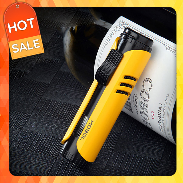 Hộp Quẹt Bật Lửa Độc Lạ Khò Gas 1 Tia Jobon ZB 582 Thiết Kế Nhỏ Gọn Nhiều Màu (KHÔNG CHỨA XĂNG GAS)