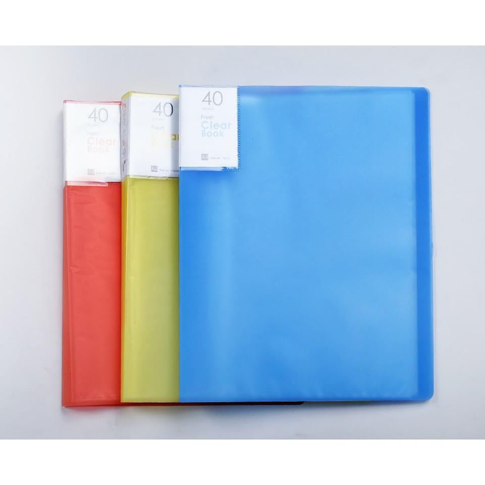 [HCM]Bìa đựng hồ sơ nhựa 60 lá VC