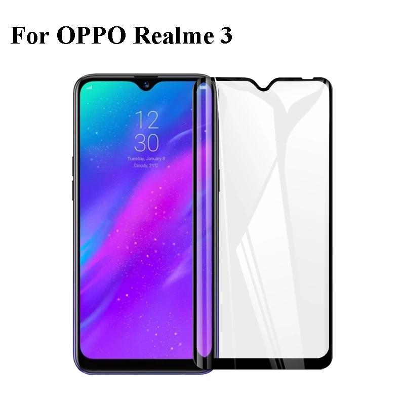 Cường lực Realme 3 full màn hình - Kính 9D full keo độ cứng 9H tiêu chuẩn