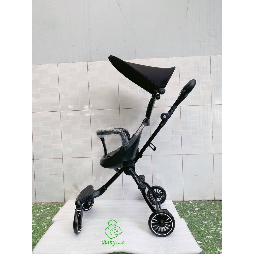 Xe đẩy BBH V3 -B Hàng Cao Cấp Có Mái Che