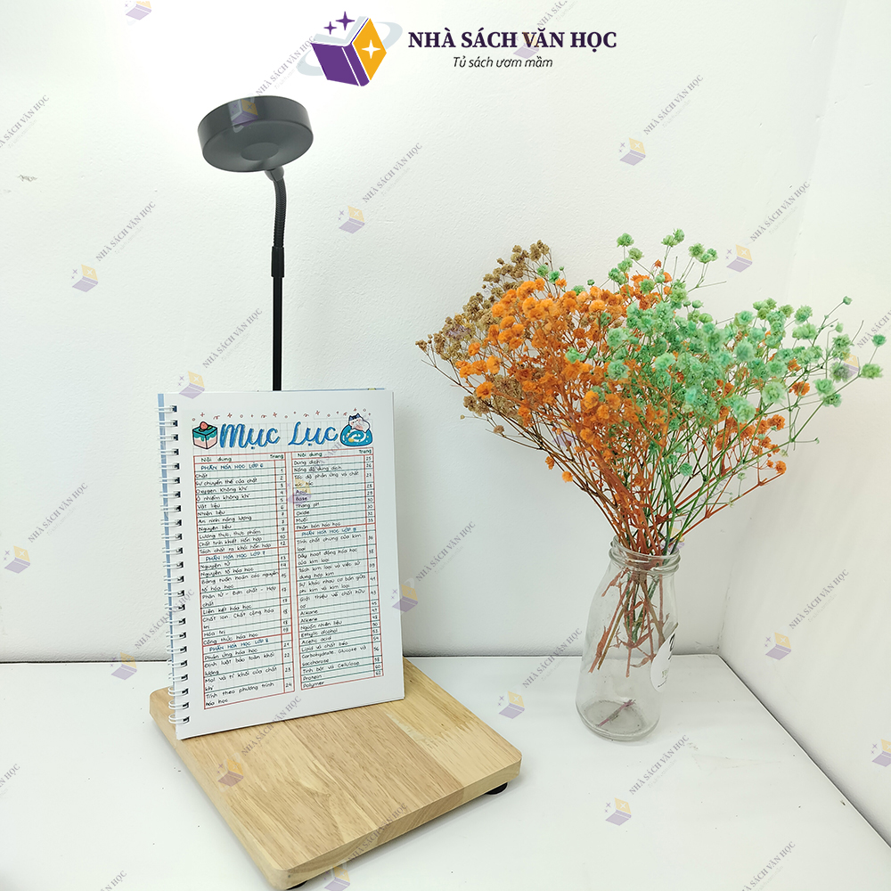 Sách - Sổ Tay Takenote Hóa THCS - Khổ Giấy A5