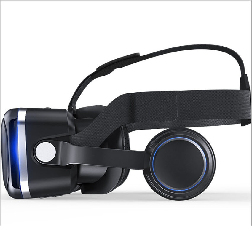 Shinecon 6.0 Vr Glasses Support Watching 3D Movies on Smartphones. Free Bluetooth Game Controller