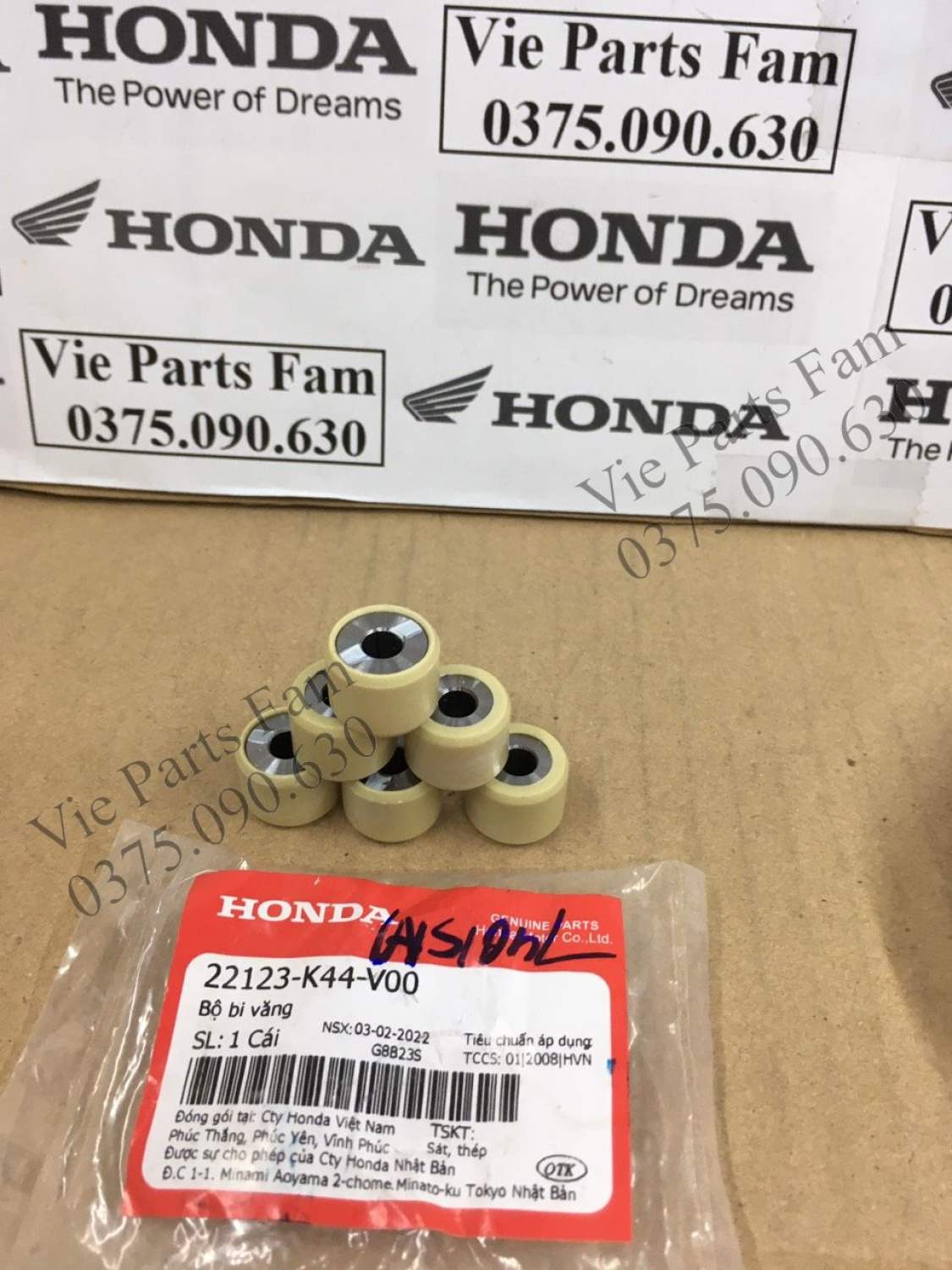 Bi nồi Vision 2015-2020 Honda (15,5gr)