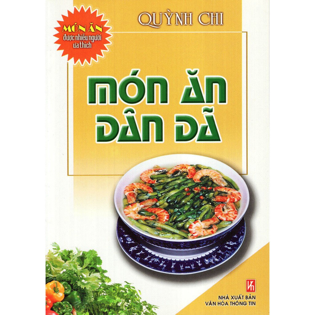 Sách - món ăn được nhiều người yêu thích - món ăn dân dã