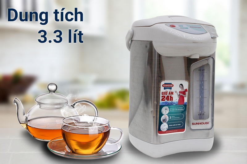 Bình Thủy Điện Sunhouse SHD1533 3.3 lít
