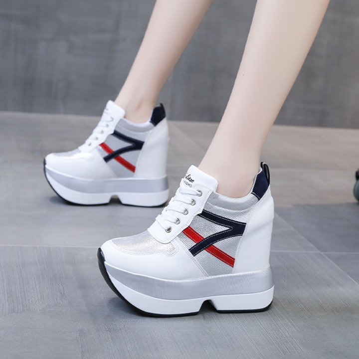 Giày Độn Đế Siêu Nhẹ Siêu Cao 12CM PS590-1236
