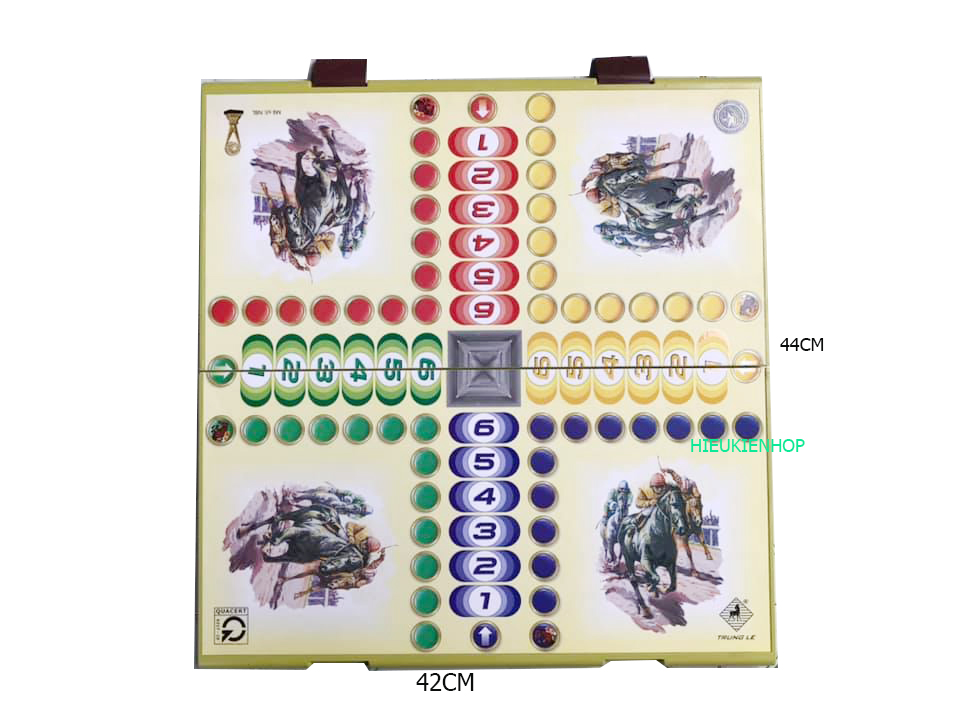 Bàn Cờ Cá Ngựa Lớn 42cm x 44cm. Ảnh Thật