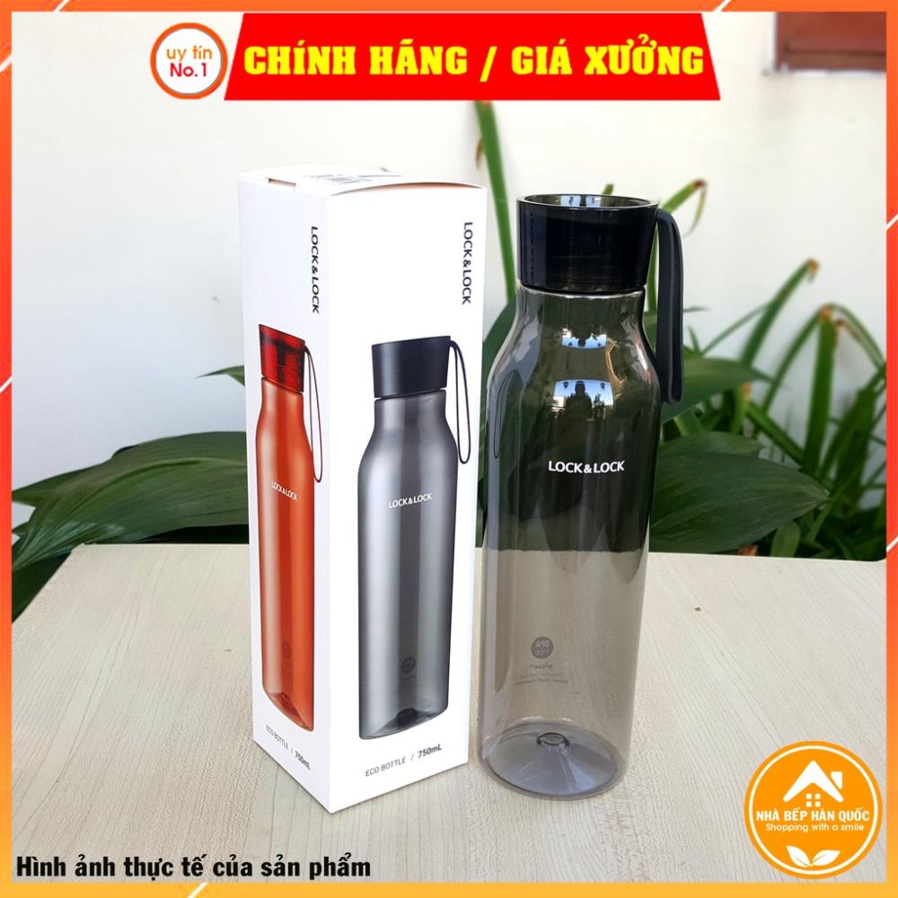 Bình nước nhựa Tritan Lock&Lock Eco Bottle ABF664 [750ML][Freeship toàn quốc]