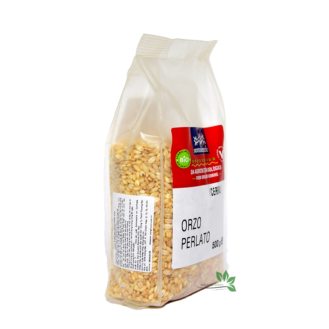 Hạt lúa mạch ngọc trai (hạt ý dĩ) hữu cơ Markal/Sotto 500gr