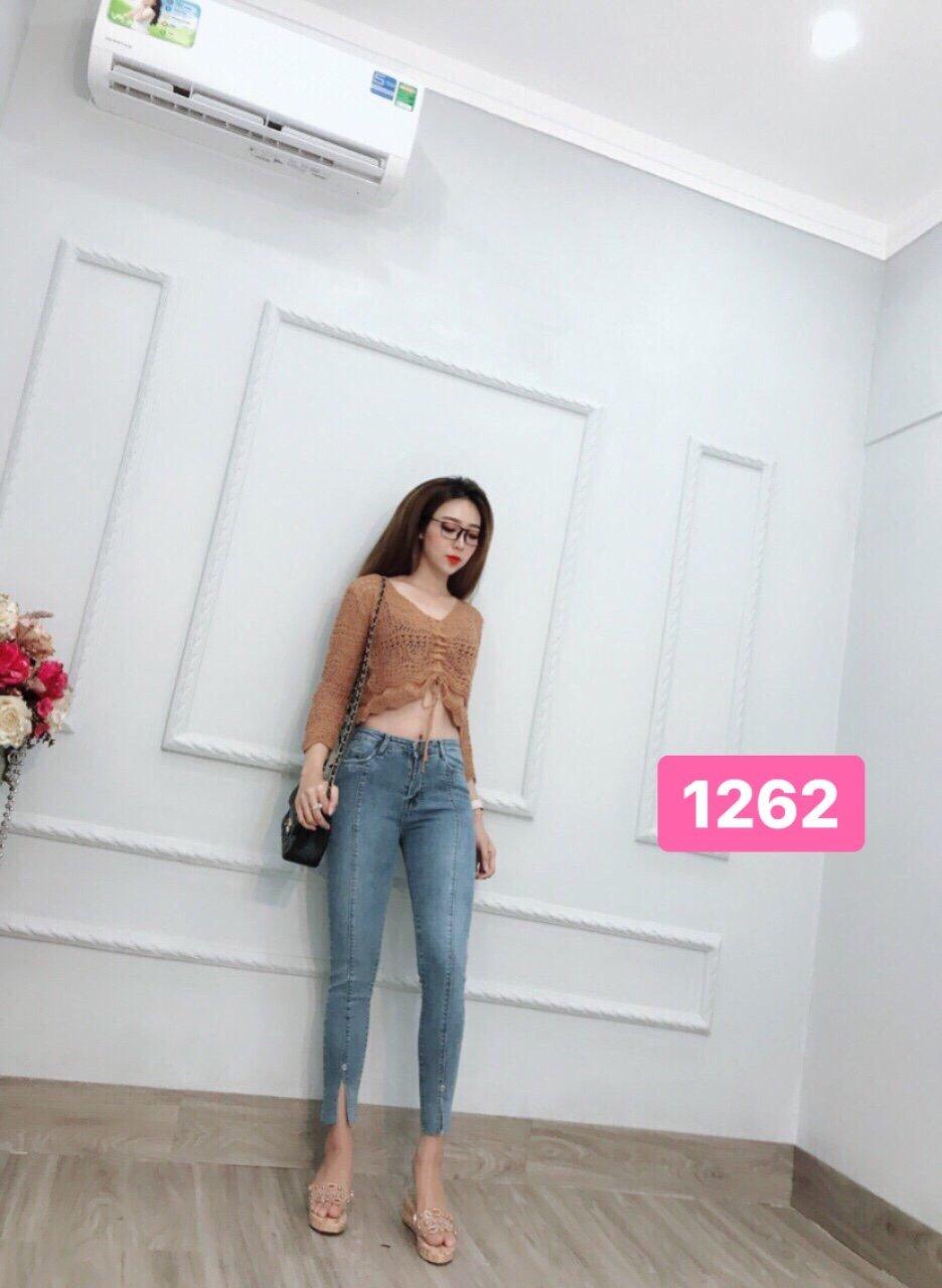 QUẦN JEAN NỮ XẺ SIÊU ĐẸP 1262 .3