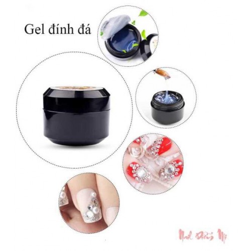 Gel gắn đính đá trang trí móng shop Aznails