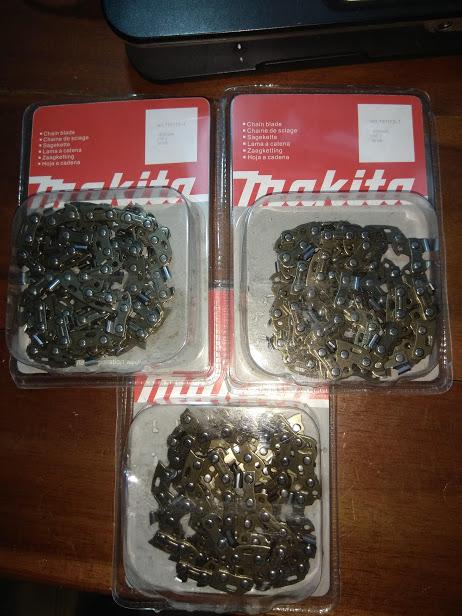 Xích máy cưa ,dùng cho lam 16 inh có 29 mắt cắt gỗ, bước  3/8 ,chân  lam 1,3mm, thương hiệu Makita cho máy Makita 5016B, các máy cưa điện 405, các máy cưa xăng bãi.