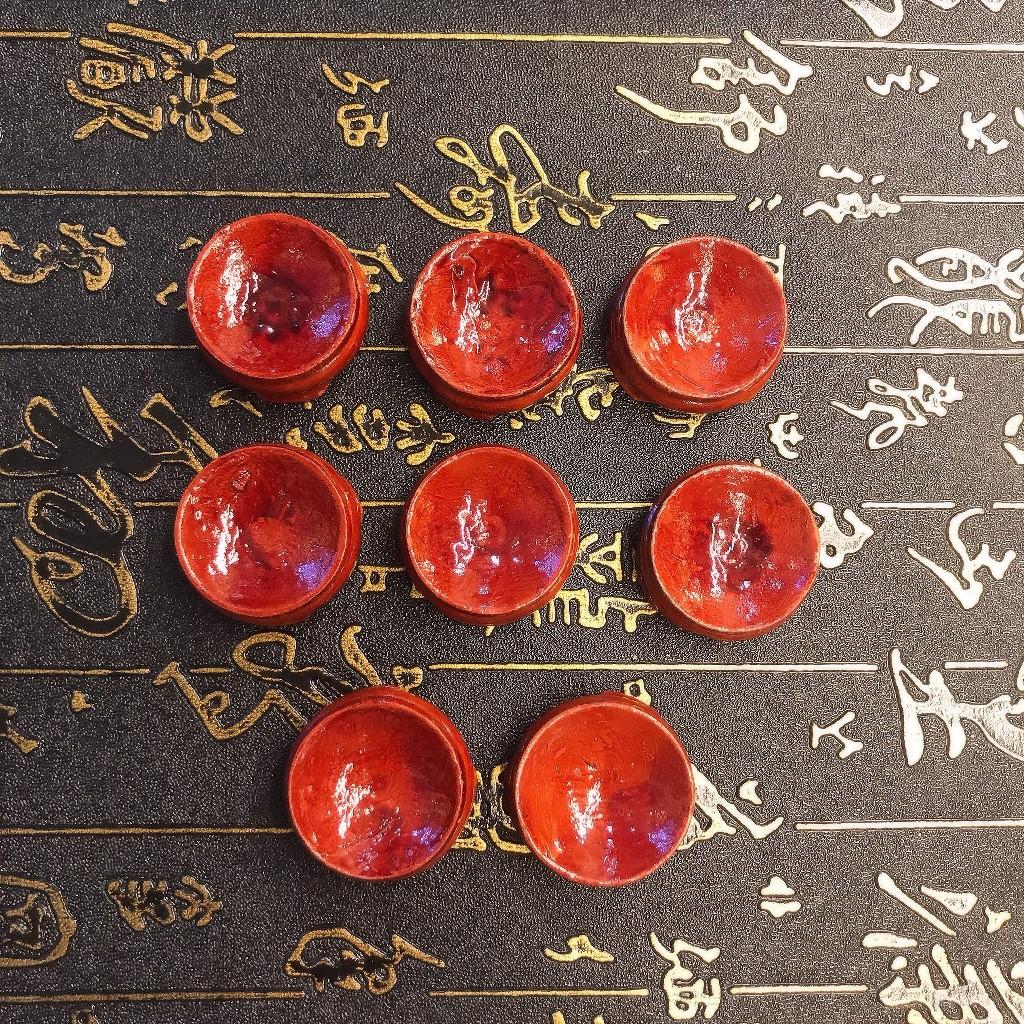 [HCM]Đế gỗ tròn trưng quả cầu đá phong thủy