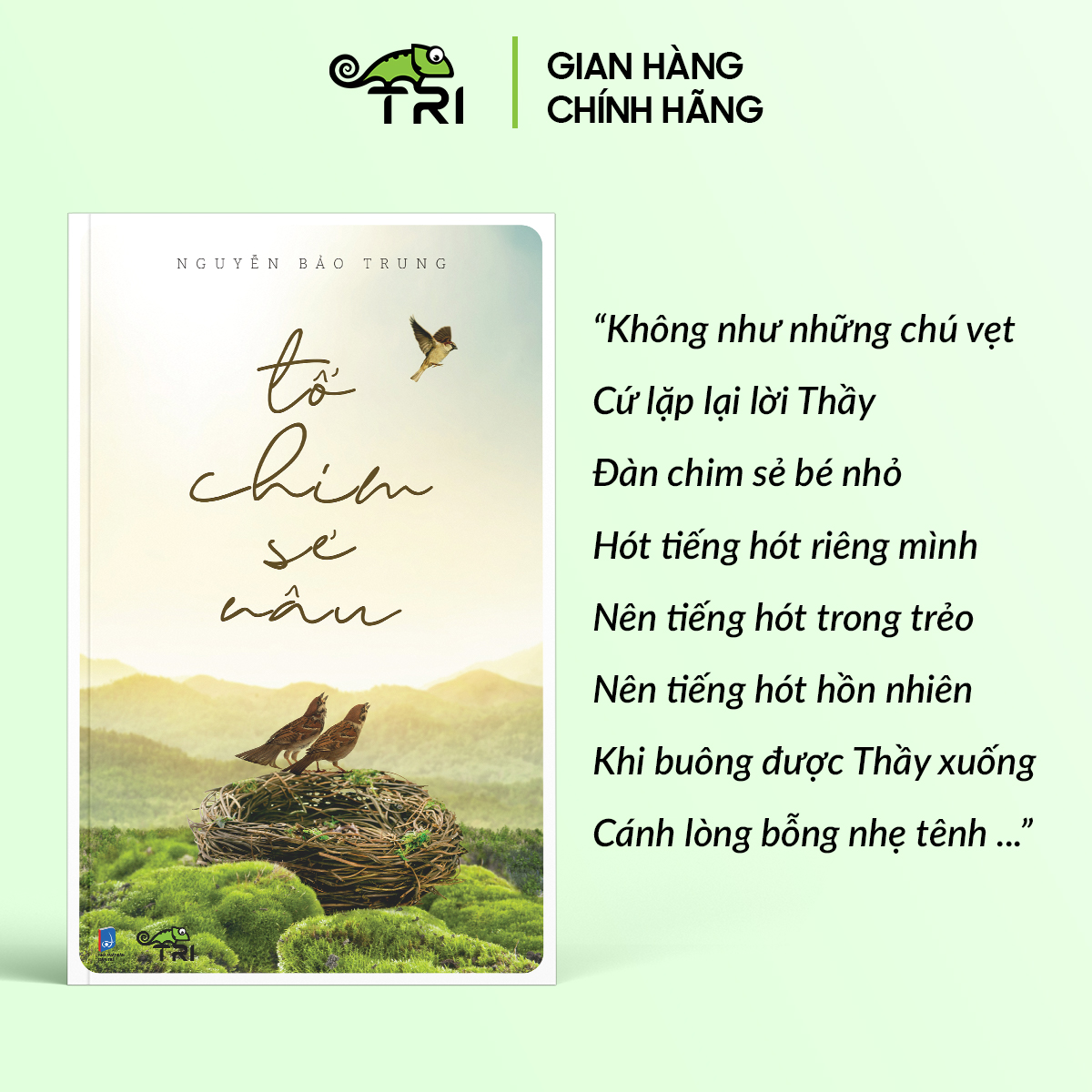 Book: Tổ chim sẻ nâu ( Nguyễn  Bảo Trung ) - Tuệ Tri
