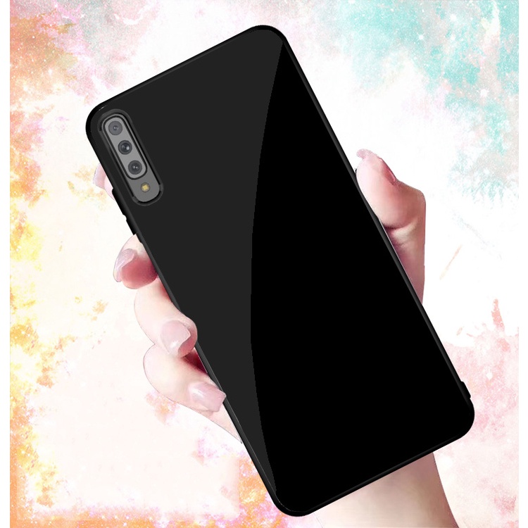 Ốp lưng kính bóng samsung galaxy a30s, a50, a50s, a70, a7 2018 phiên bản mới