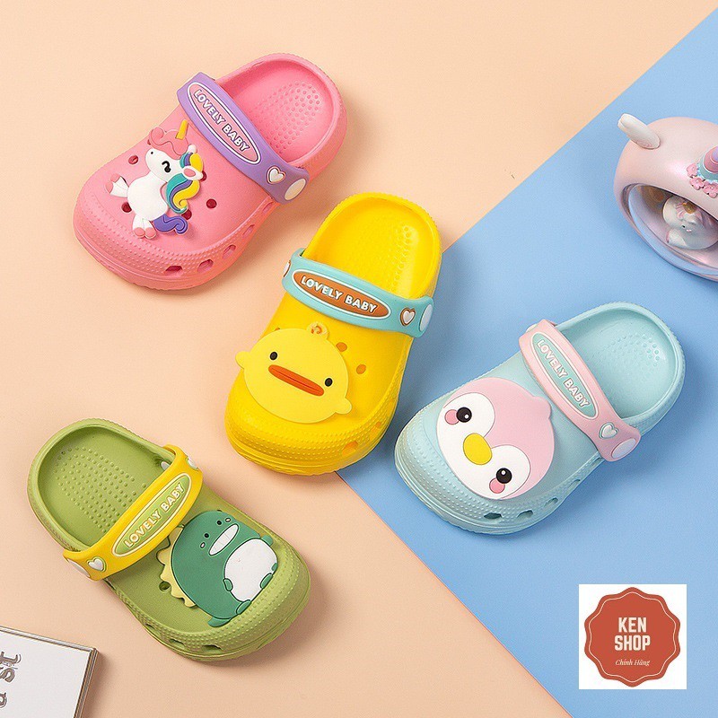 Dép trẻ em, Dép Crocs Cheerful Mario bé trai bé gái 💖(Hàng Chính Hãng)