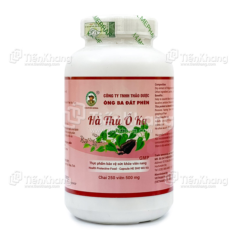 Hà Thủ Ô Ka - Giúp Bổ Máu