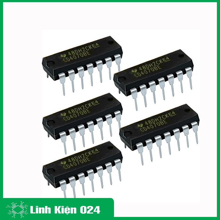 IC CD4070BE DIP14 14 chân cắm