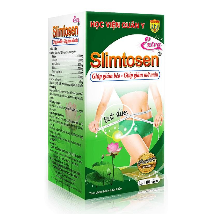 Viên uống giảm cân Slimtosen Extra (100 viên)