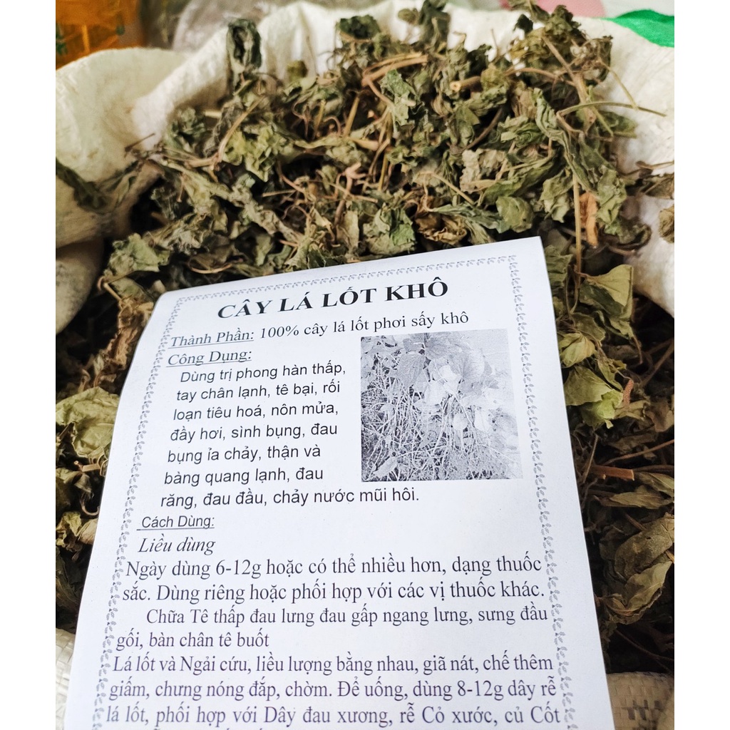 Cây lá lốt phơi khô 1kg