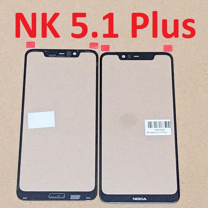 Nokia 5.1 plus glass panel for screen replacement, touch glass Press replacement parts