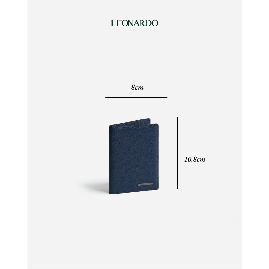 Ví card mini nam Leonardo Mercury da Taiga