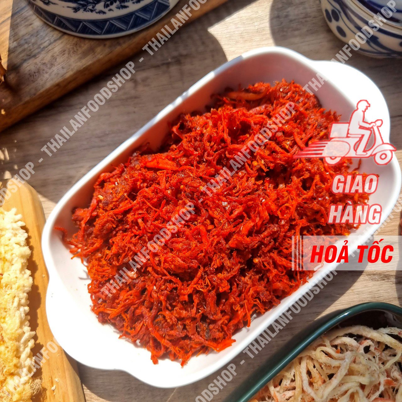Khô Bò Sợi Vụn - Lon 300gr