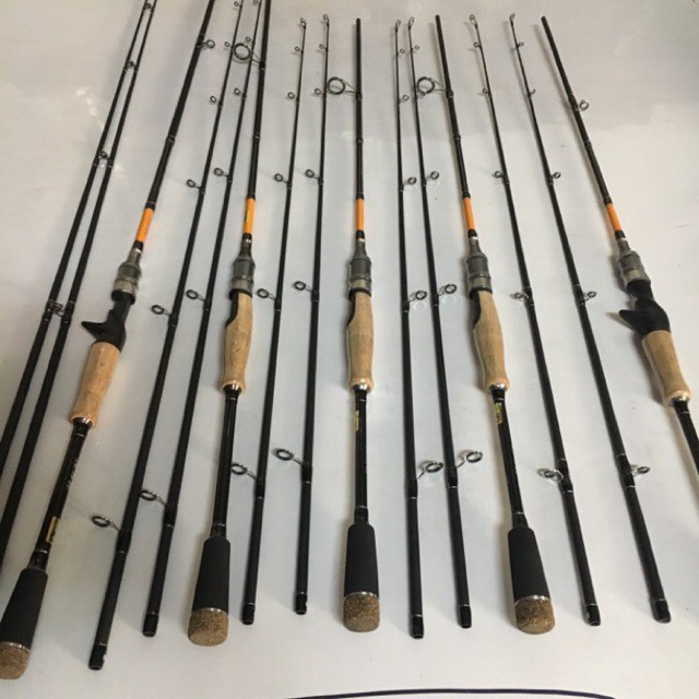 Cần Câu Lure Eagle Super 2 ngọn - lure cá lóc  lure cá chẽm Chất lượng tốt - cần lure bạo lực