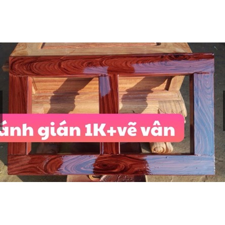 Sơn màu giả gỗ, sơn bóng 910 chỉ cần 1 bước