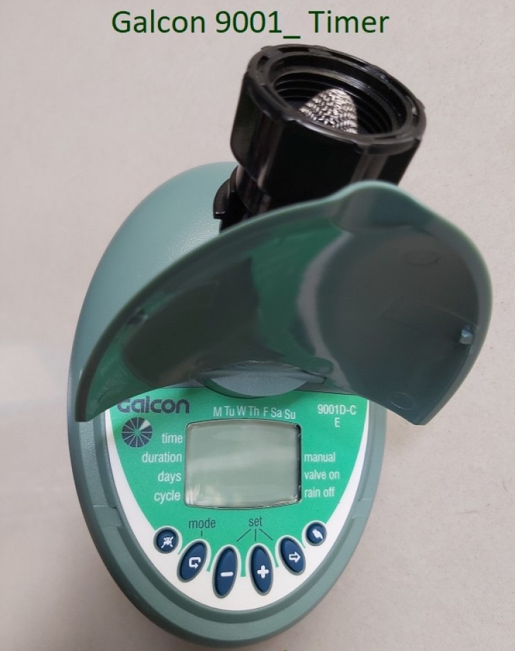 Van hẹn giờ tưới tự động dùng Pin 9V Galcon9001D