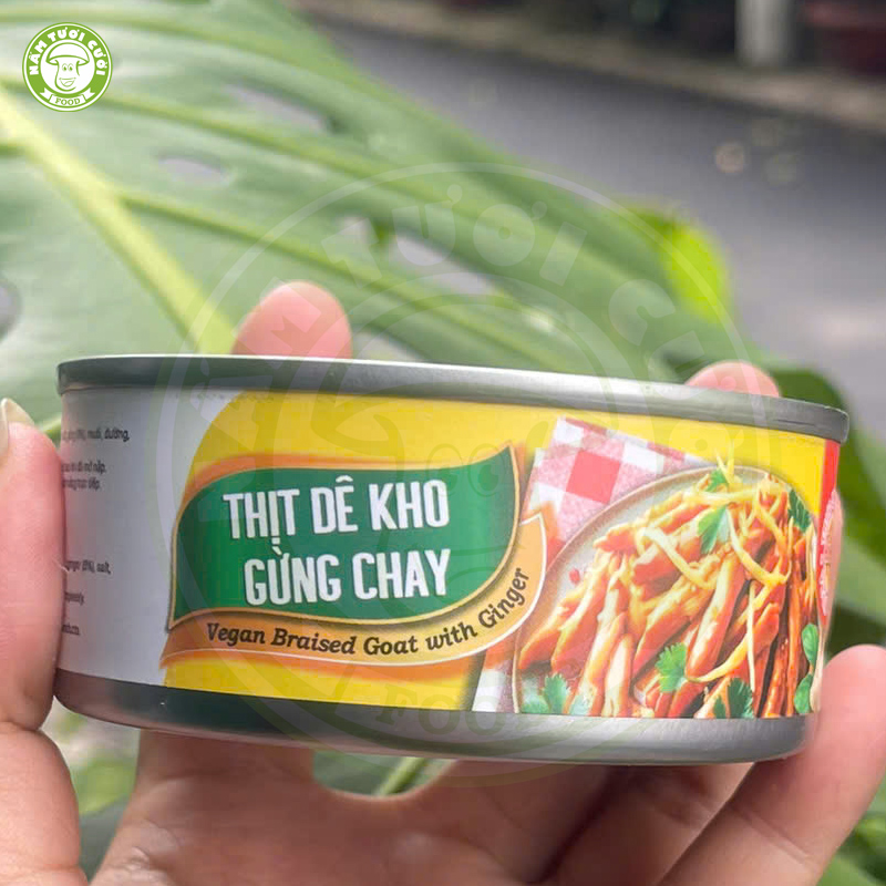 Thịt Dê Kho Gừng Chay 150g Âu Lạc