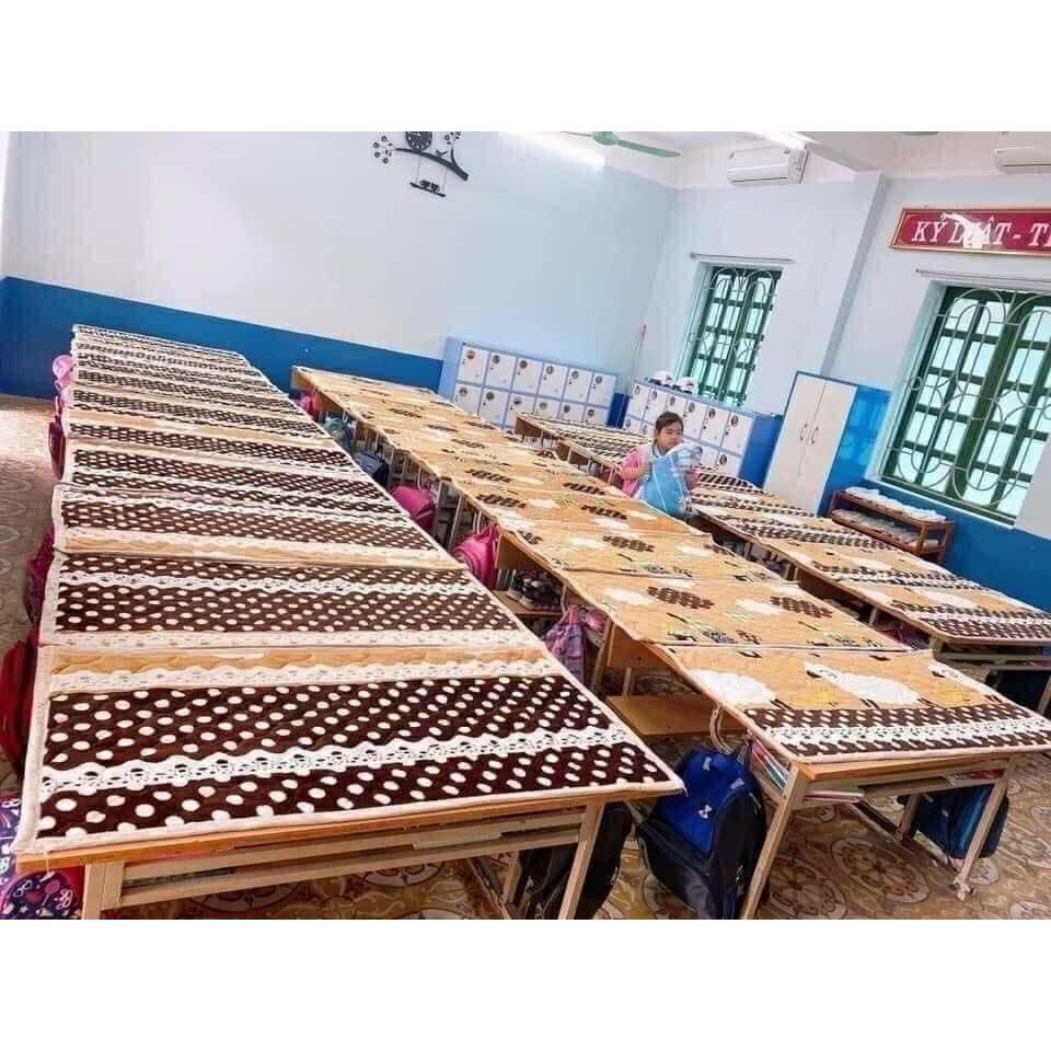 THẢM NHUNG TRẢI GIƯỜNG LƯỚI CHO BÉ (1cái)
