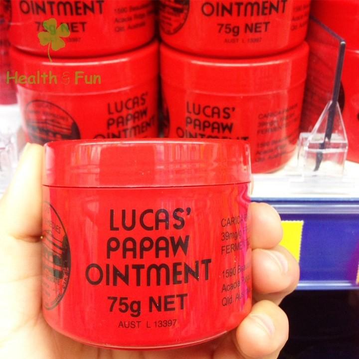 [HCM]Hủ kem đa năng Lucas Papaw Onitment 75g