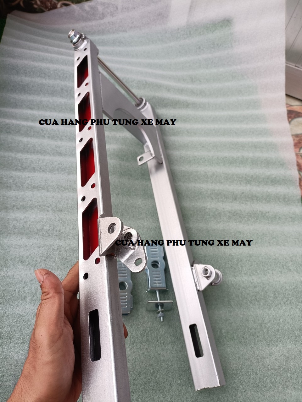 Gấp Sirius - Jupiter 55cm Phay Lổ - Tặng Kèm Pát Tăng Sên + Cốt Gấp Như Hình