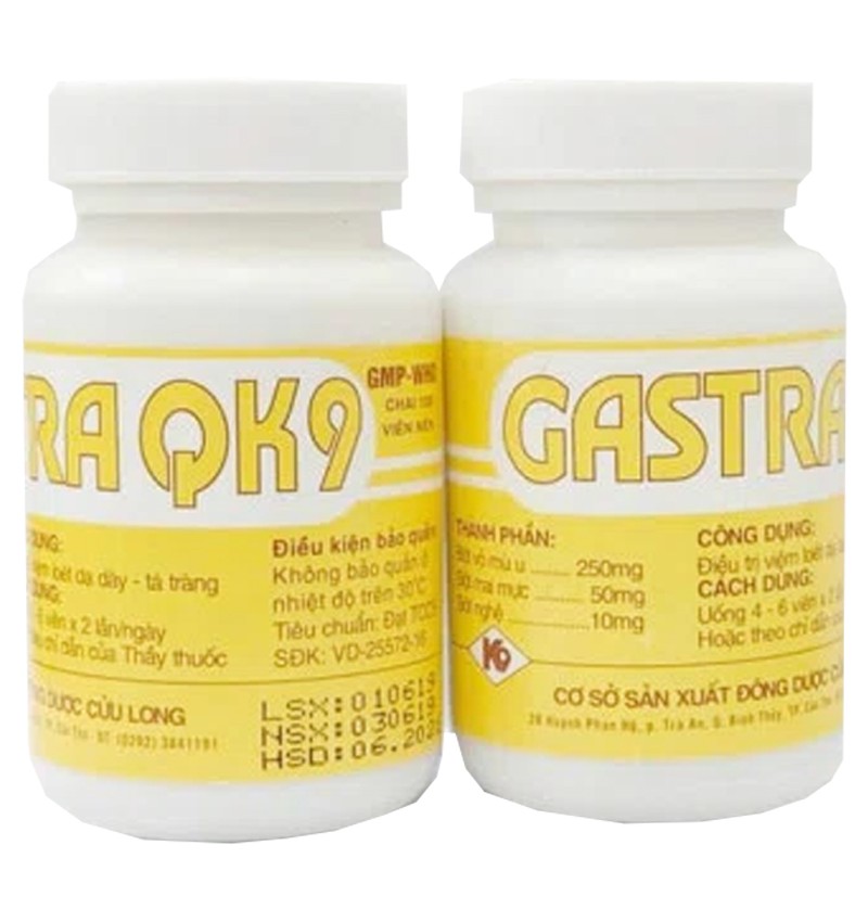 Viên Gastra QK9 chai 100vien