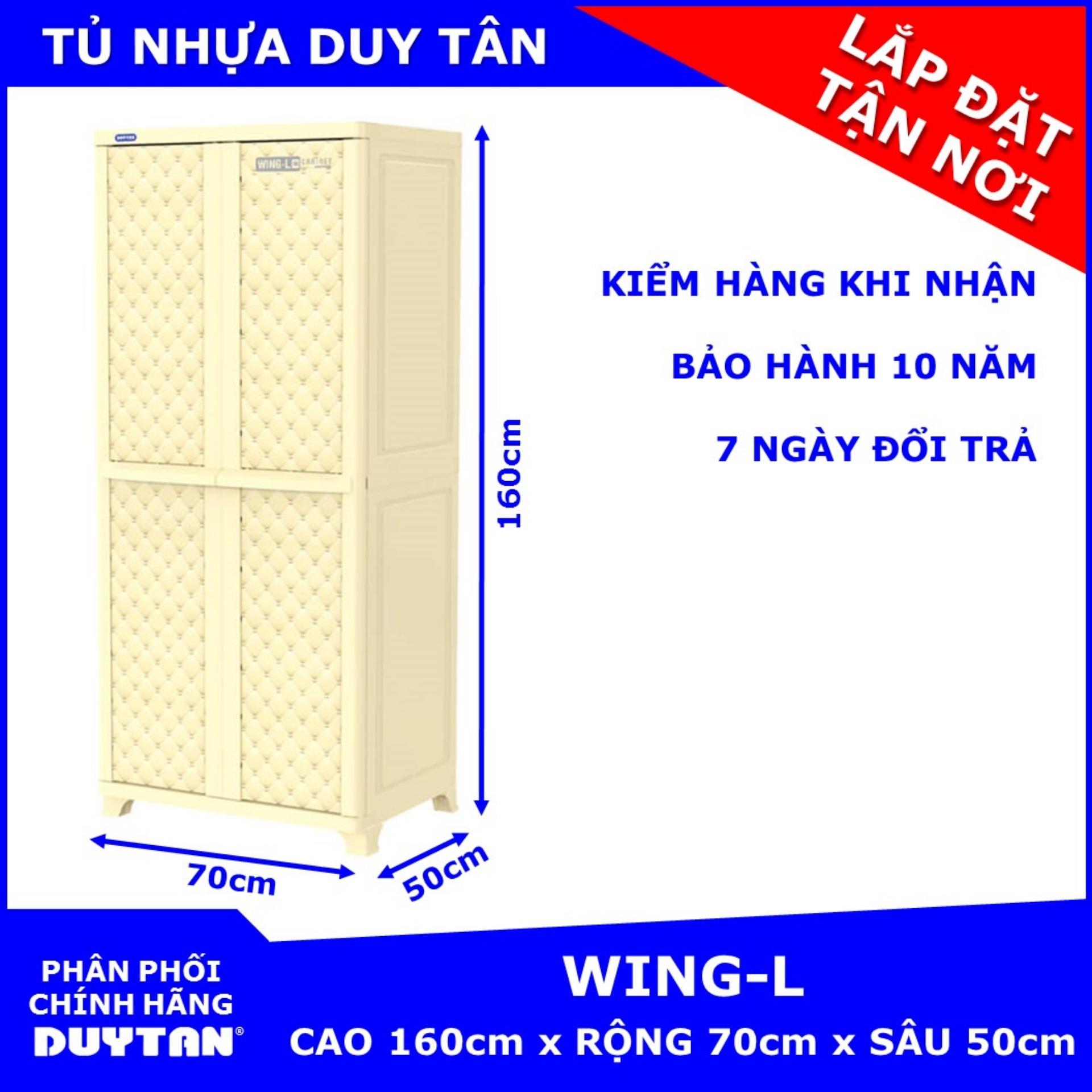 Tủ nhựa Duy Tân Wing-L treo quần áo - dành cho người lớn