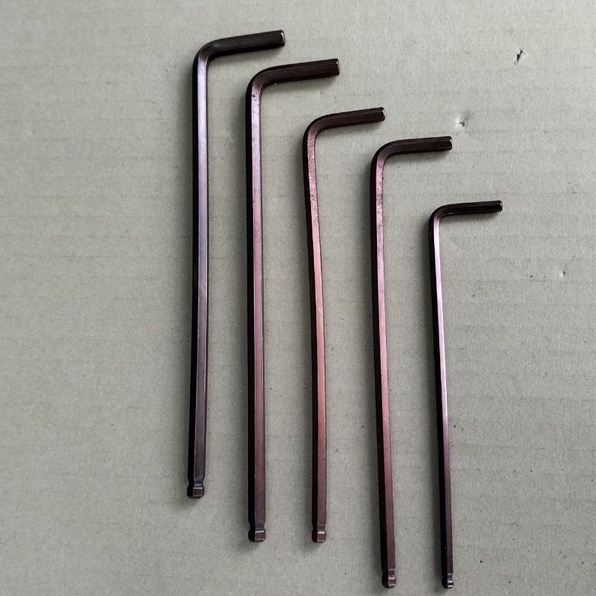 Lục giác đầu bi bán lẻ. 4.0; 5.0; 6.0mm