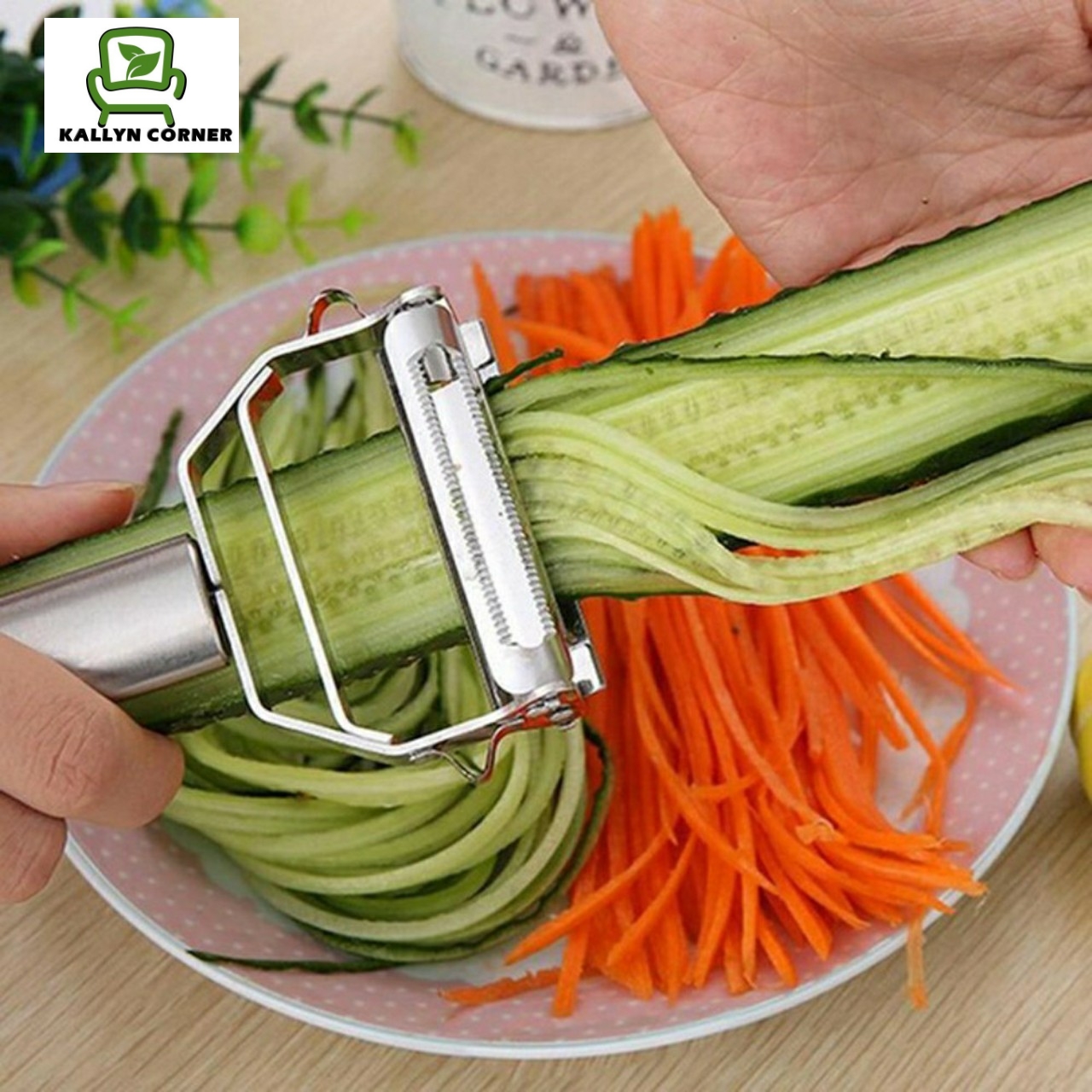 [HCM]Dao nạo sợi inox đa năng - Dao nạo sợ