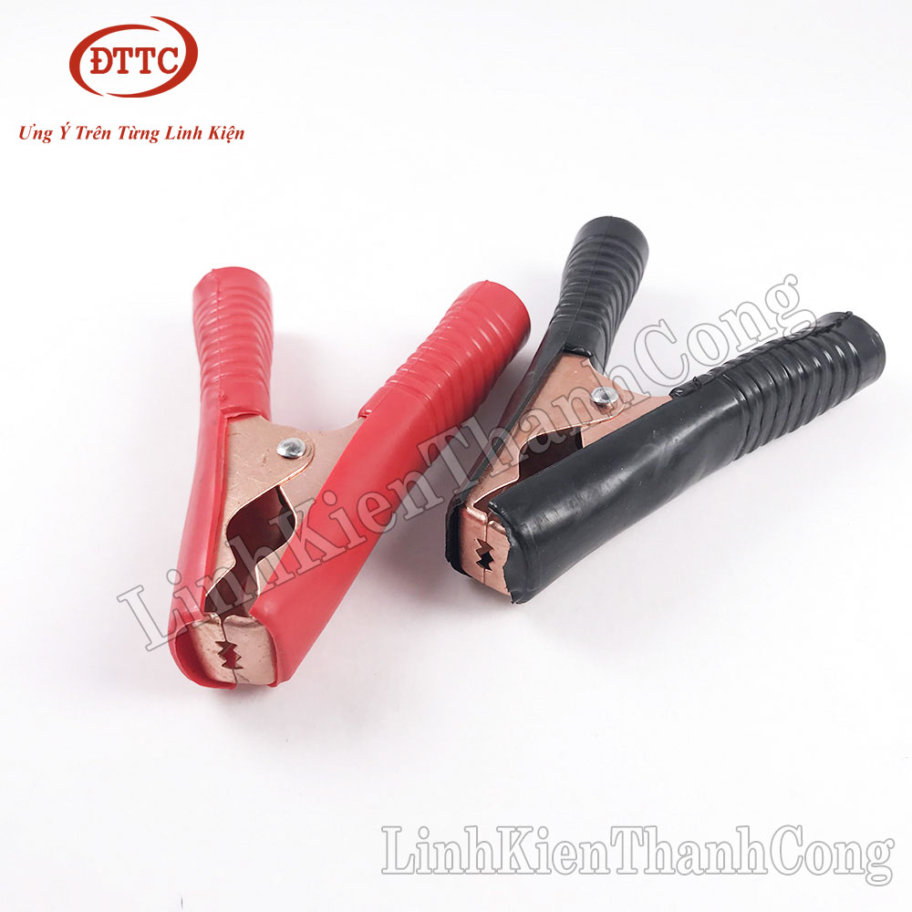 Kẹp Acquy 30A  50A 60A 100A 500A  Đỏ + Đen