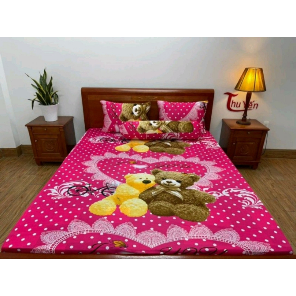 [ Giá xưởng ] Ga giường lẻ thun lạnh Hàn Quốc ( không áo gối, đủ kích thước)